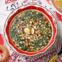 Окрошка по-русски